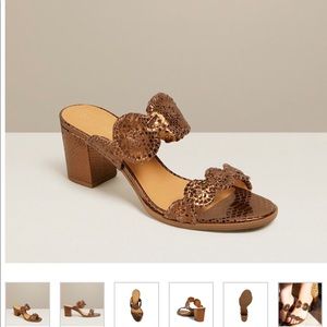 Jack Rogers Lauren mid heel size 8